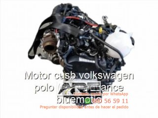 motor CUSB Volkswagen Polo 1.4 TDI diés Ref:056033