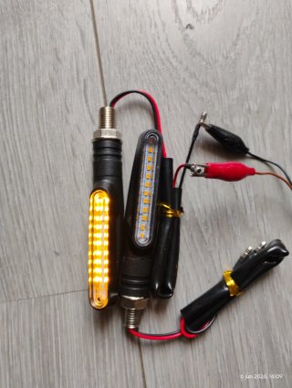 2 intermitentes moto led