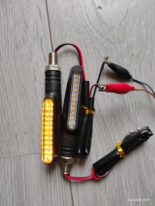 2 intermitentes moto led