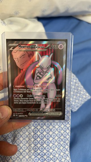 Mewtwo EX Team Rocket Carta Pokémon