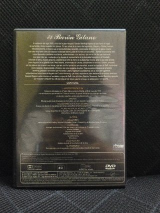 DVD El Barón Gitano - Johann Strauss II