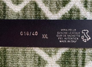 Cintura Vera Pelle 150cm