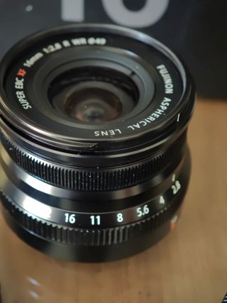 Objetivo Fujinon XF 16mm F2.8 R WR