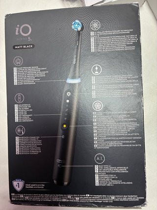 Cepillo Eléctrico Oral-B iO Series 5s Negro Mate
