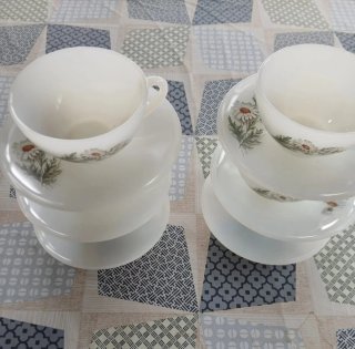 Tazas desayuno  Arcopal Margaritas grandes