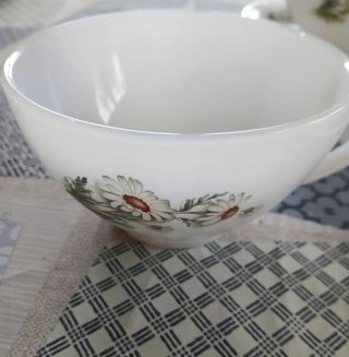 Tazas desayuno  Arcopal Margaritas grandes