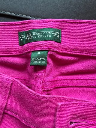 Pantalón fucsia Polo Ralph Lauren Talla 4