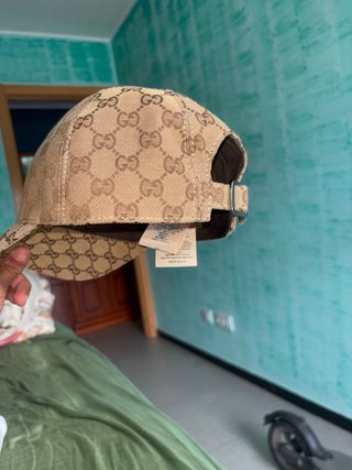 Berretto Gucci Beige e Marrone