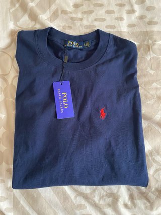 Camiseta Polo Ralph Lauren Talla L Azul Marino