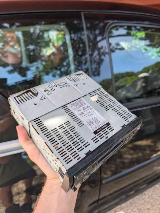 Radio Cassette Alpine TDM-7547R Old School
