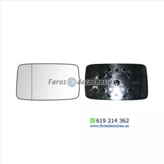 Cristal + Base Retrovisor Izquierdo Seat Ibiza/Có