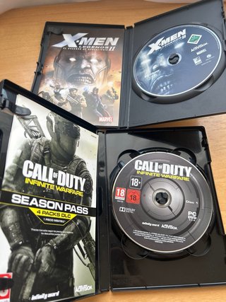 Lote 6 Juegos PC: X-Men, Call of Duty, Star Wars