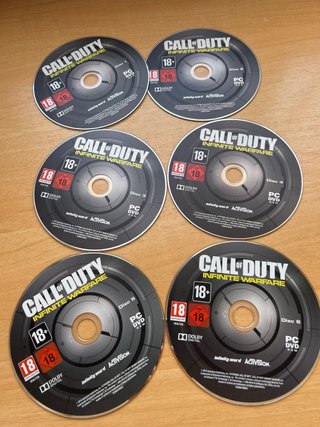Lote 6 Juegos PC: X-Men, Call of Duty, Star Wars