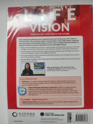 Life Visión Worbook+Licencia Digital B1 preparació