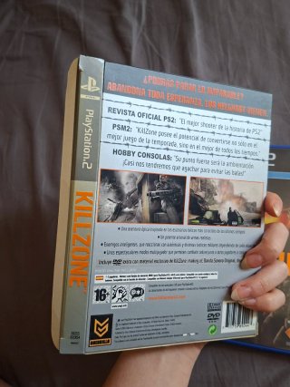 Killzone Edición Especial Limitada PS2 + DVD Extra