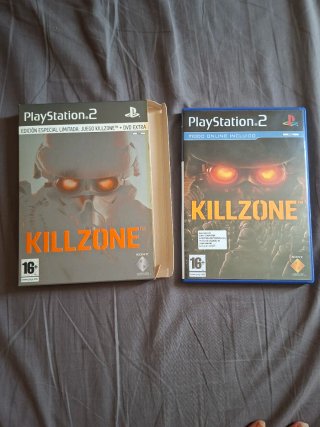 Killzone Edición Especial Limitada PS2 + DVD Extra