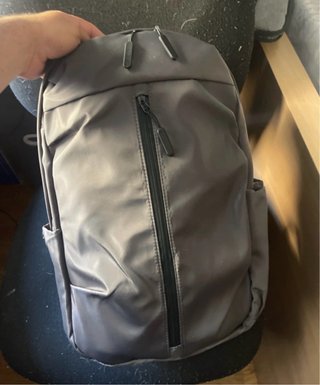 Mochila unisex gris