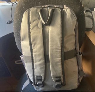 Mochila unisex gris