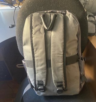 Mochila unisex gris
