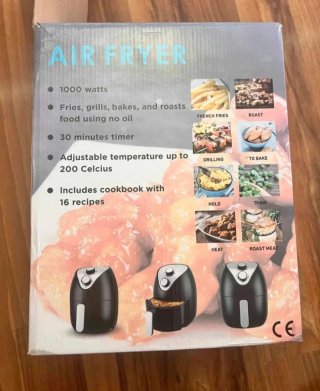 Air Fryer / Freidora de aire JT-805 (1000W)
