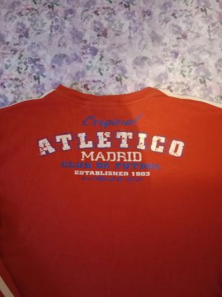 Camiseta manga larga Vintage At.Madrid
