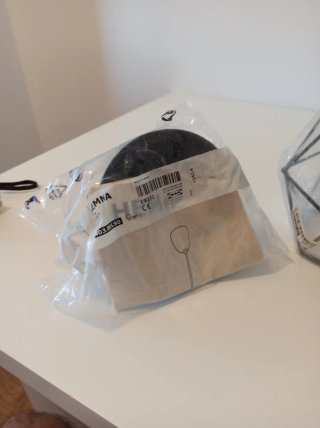Lámpara colgante Ikea Brunsta + Hemma