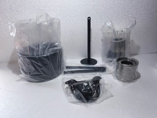 Chimenea Mesa Bioetanol Cristal Negra