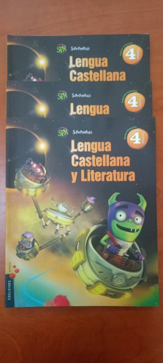 Lote de libros 4° primaria edelvives