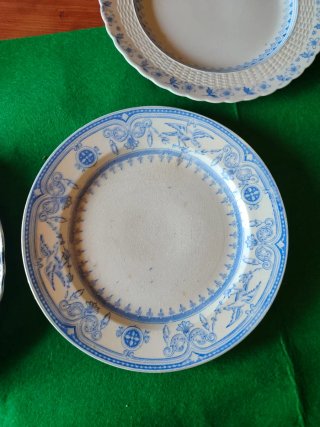 Lote 3 Piatti Antichi Decorati