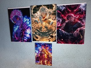 Poster Aluminio Anime