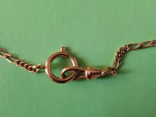 Cadena chapada oro reloj bolsillo