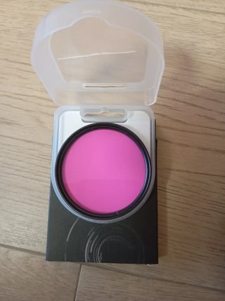 Filtro buceo JSR 58mm Rojo y lente rosa
