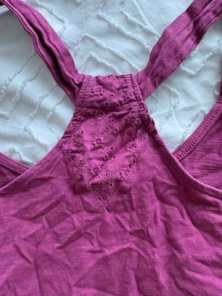 Pijama corto morado estampado verano