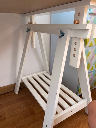 Tablero de mesa 150x75 cm gris