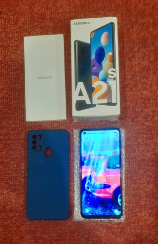 ⚜️Samsung 128Gb Galaxy A21s Azul Marino Metelizado