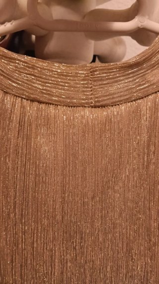 Vestido fiesta dorado T40/42
