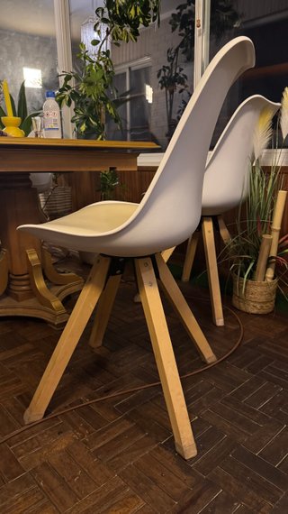 6 Sillas Estilo Escandinavo
