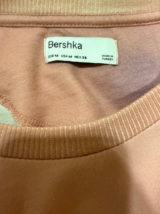 Camiseta Bershka Tie-Dye Rosa y Morado