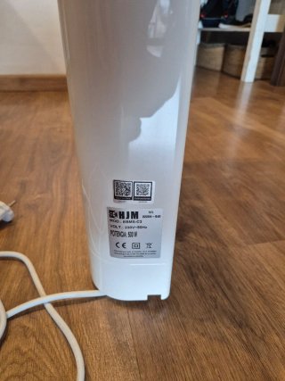 Radiador Eléctrico de 3 Elementos - Blanco