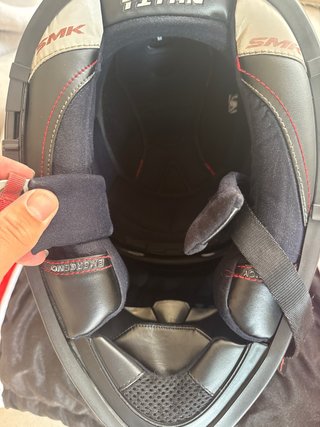 Casco SMK Titan Nero Talla M