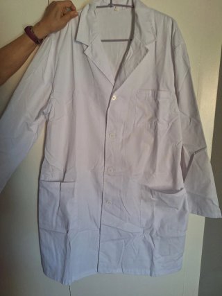 Bata blanca sin estrenar Talla M
