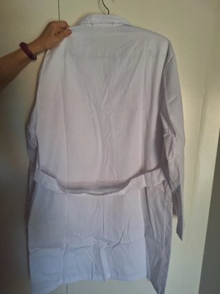 Bata blanca sin estrenar Talla M
