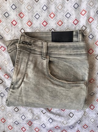 Shorts Vaqueros Grises pantalón corto talla 44