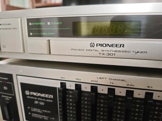 Conjunto Hi-Fi Pioneer Vintage