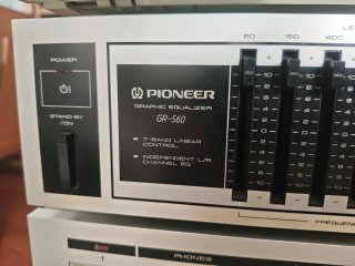 Conjunto Hi-Fi Pioneer Vintage