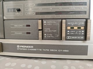 Conjunto Hi-Fi Pioneer Vintage
