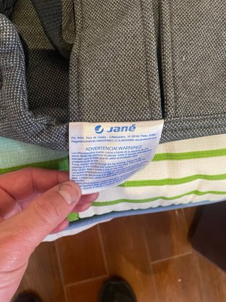 Mochila portabebés Jane gris