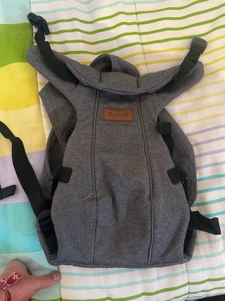 Mochila portabebés Jane gris