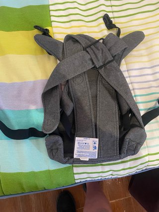 Mochila portabebés Jane gris