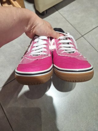 Zapatillas Munich Talla 39 Rosa y Blanco